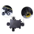 Outdoor Junction Box Waterproof IP66 Electrical Cable Connector Case 2 3 Way. 