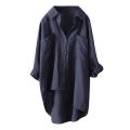 Cotton Flax White Shirt Women 2024 Spring Korean Summer Fashion Long Sleeve Loose Shirt Coat Sunscreen Jacket Oversize Shirt Top. 