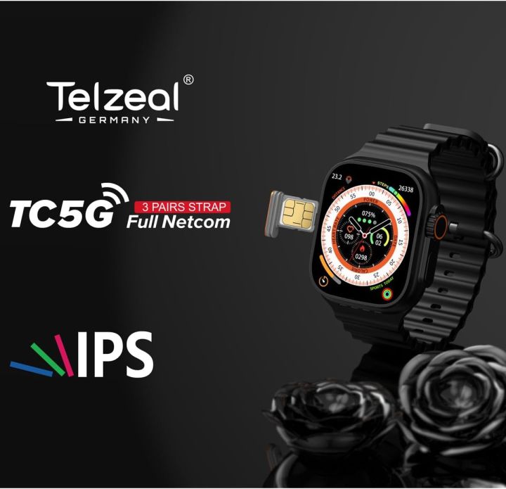 Telzeal%20TC44%205G%20Smart%20Watch%20Support%20All%20Android%20Apps,%2064GB%20Internal%20Storage%20and%204GB%20RAM%20Support%20GPS%20-%20Image%202