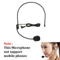 3.5mm Wired Hands Free Headset wired Microphone Mic system Megaphone microphone for Teacher conference. 