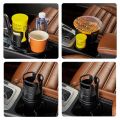 2-in-1 Car Cup Holder Expander Adapter, Multifunctional Car Drink Holder Car Cup Holder Expander 2 In 1 Multifunctional Cup Holders Expander Adapter Auto Cup Expander With 360 Rotating Adjustable. 
