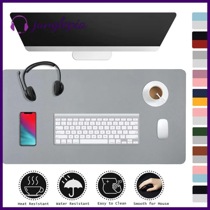 JUNGLEPIA%20Soft%20High%20Quality%20Laptop%20Desktop%20Modern%20Table%20Mat%20Mouse%20Pad%20Leather%20Double-sided%20-%20Image%202