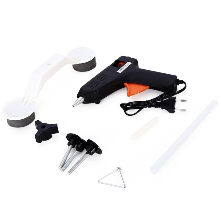 Pops A Dent Vehicle Repair Kit with Large Glue Gun and Glue Sticks Damage Repair Tool Kit