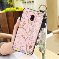Waterproof Durable Phone Case For Nokia C1 Plus Lanyard protective Fashion Design Phone Holder Back Cover ring Cartoon. 