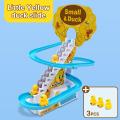 Duck Climbing Stairs Track Toy Children's Electronic Educational Toy Baby LED Lights Music Roller Coaster Boy Girl Tiktok Mainan Kanak 鸭子爬楼梯玩具. 