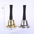 6Pcs Noble Reception Dinner Party Shop Hotel Hand Bell School Handbell Restaurant Call Bell Service, galactic. 