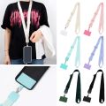 1 Pcs Anti-lost Keys Mobile Phone Rope Detachable Neck Strap Lanyard Rope Universal Cell Phone Lanyard  Nylon Phone Straps. 