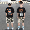 OVER Children's Fashion 2PCS（Tops+Shorts）High Quality Korean Shorts for kids boys casual clothes 2 to 3 to 4 to 5 to 6 to 7 to 8 to 9 to 10 to 11 to 12 to 13 to 14 year old 2023 new sando blouses t shirt terno for teens sale #BT-2023 b52. 