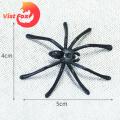 Fake Spiders 30pcs Realistic Small Size Prank Scary Black Spiders Halloween Decoration Photography Prop Scary Spider Toys. 