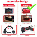 KONNWEI OBDII Scanner, KW590 Car Code Reader, CAN Diagnostic Scan Tool and Full OBDII EOBD Functions ,with Class Enhanced Universal Automotive Check Engine Light Reader, for all Cars after 1996. 