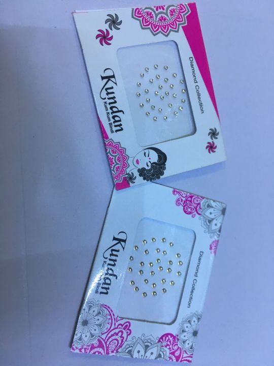 White Stone Stickers/Bindhi For Forehead Or Nose - Budget Pack | Daraz.lk