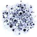 Self-adhesive mixed eyes for toys doll googly wiggly eyes diy accessories. 