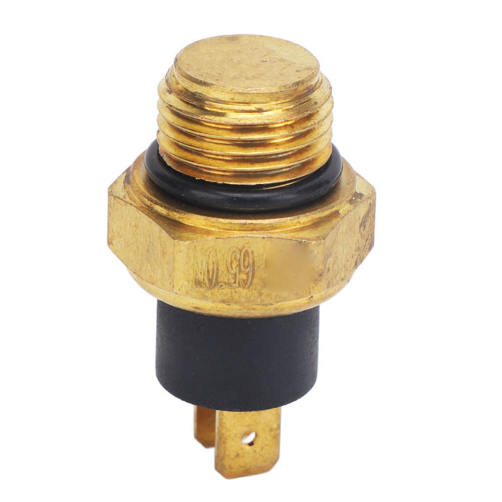 Engine Coolant Temperature Sensor High Thermal Conductivity Radiator Coolant Fan Switch Pure Copper for 100cc 150 To 250cc PIT Quad Dirt Bike ATV