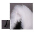 Cute Cat Fox Fur Ear Hair Hoops Night Hairband Headbands Hair Cat Ear Hair Band. 