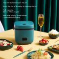Mini Electric Rice Cooker Multifunctional 1.2L Small Travel Rice Cooker Keep Warm Function for 1 to 3 People AU Plug 220V. 