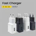 NicEseed 100-240V Charging Adapter USB Mobile Phone Charger Travel Portable Charging Head EU/US Standard. 