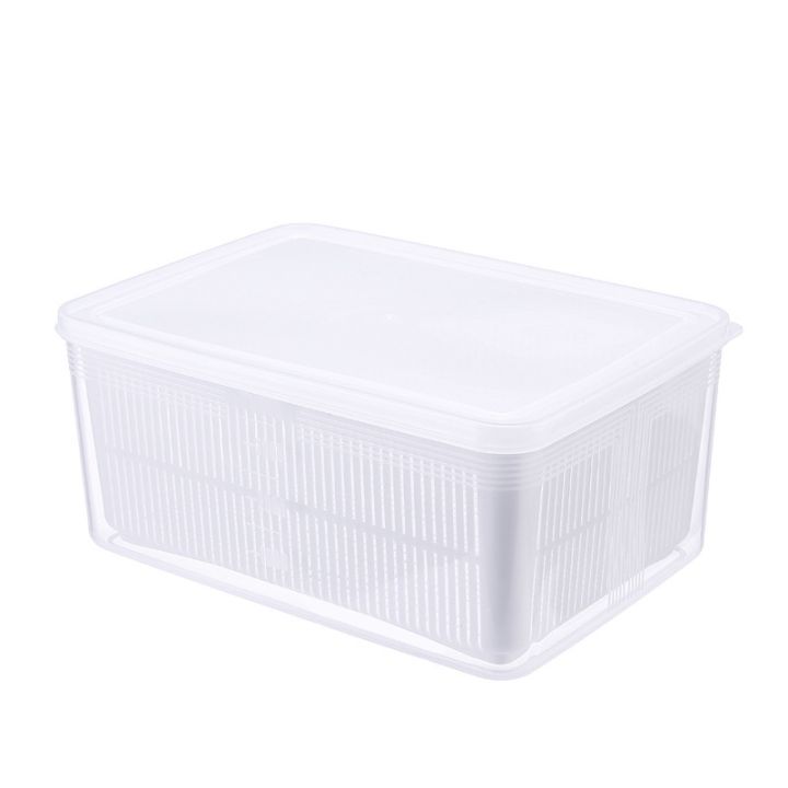 Kitchen%20Plastic%20Double%20Drain%20Basket%20with%20Lid/Household%20Refrigerator%20Rectangular%20Storage%20Boxs/Fruit%20Vegetable%20Cleaning%20Strainers%20Kitchen%20Tools%20-%20Image%209