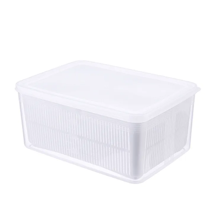 Kitchen%20Plastic%20Double%20Drain%20Basket%20with%20Lid/Household%20Refrigerator%20Rectangular%20Storage%20Boxs/Fruit%20Vegetable%20Cleaning%20Strainers%20Kitchen%20Tools%20-%20Image%209