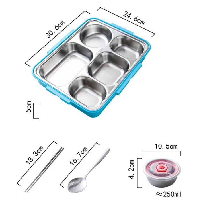 5%20Compartments%20Lunch%20Box%20Stainless%20Steel%20Leak-Proof%20Large%20Bento%20Boxes%20Soup%20Container%20School%20Dinnerware(Pink)%20-%20Image%206