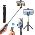 S03 Wireless Bluetooth 4.0 Selfie Stick Aluminum Alloy Mini Tripod Foldable Camera Monopod for Smartphones Cameras New. 