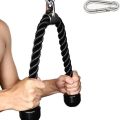 NEW Nylon Construction Cable Machine Attachment Set Detachable Heavy-Duty Lat Pulldown Gear Durable Lifting Wrist Straps Fitness Equipment. 