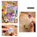 Panda Online 100PCS Vintage Flower Talk Series Stickers Album Diary Journal Decorative Crafts Scrapbooking DIY Sticker. 