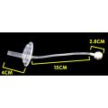 Drinking water drink cup straw for Pigeon NUK Avent Baby Wide Neck Bottle learn to drink tools. 