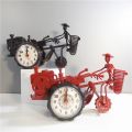Retro Nostalgic Tractor Alarm Clock Creative Student Bedside Little Alarm Clock Wake up Children Table Clock Ornaments. 