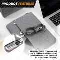 Security Anti-Theft Combination Laptop Notebook Cable Lock 4 Digit Password Lock. 