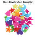Spoke Beads Bicycle Wheel Decoration Bicycle Spoke Clips Bicycle Round Clips. 