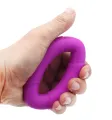 Olive Shape Hand Grip Strengthener 3 Level Silicone Ring Resistance Strength Trainer Exerciser For Increasing Hand Finger. 