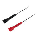 Efficient Electrical Contact with Test Probe Pins, 2Pcs Extension Back for Reliable Multimeter Testing. 
