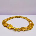 BOOM Gold plated Stylish Rich Look 9MM lara bracelet For All and lover gift for boy friends. 
