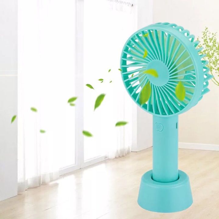 Mini Hand Fan With Stand