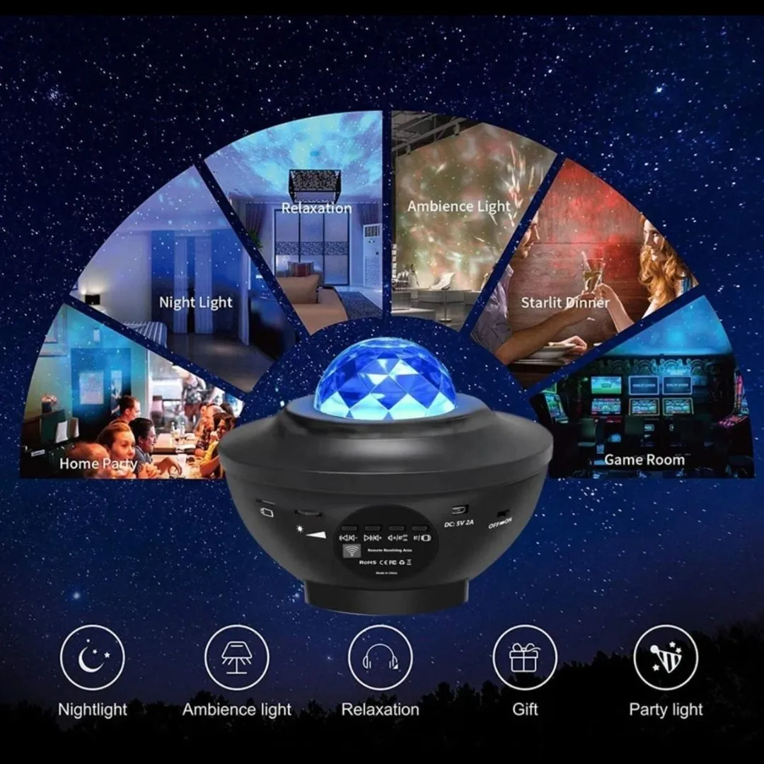 UFO Star Light Projector with Bluetooth Speaker | Daraz.lk