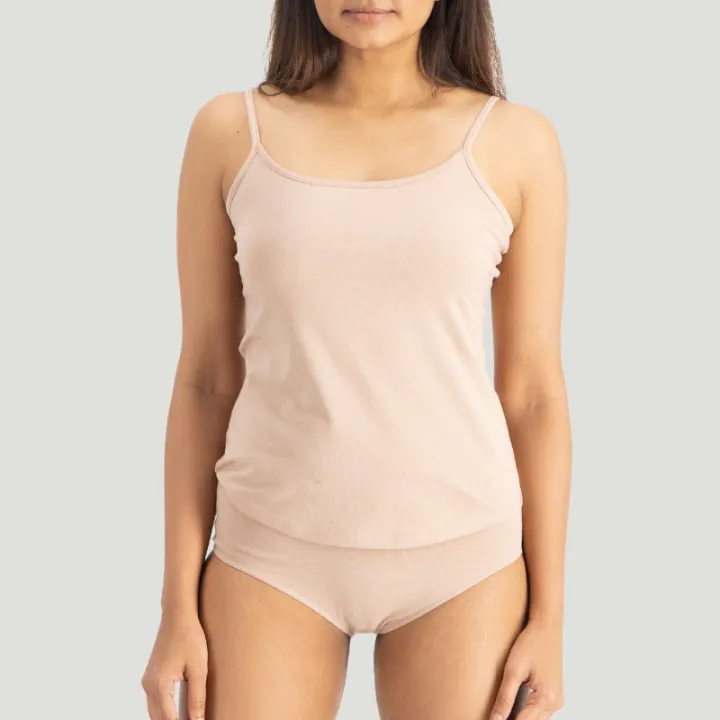 VYAYA Strappy Cami Top - Nude