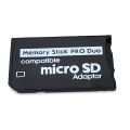 Micro SD to Memory Stick MS Pro Duo PSP Card Adapter Converter. 