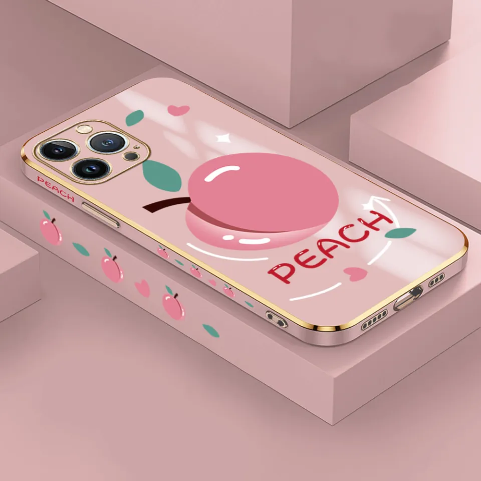 Luxury 6D Plating Case for iPhone 12 Mini Phone Cases Cartoon