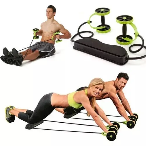 Revoflex%20Xtreme%20Abdominal%20Trainer%20Home%20Gym%20Machine%20Ab%20Wheel%20Roller%20Sport%20Bodybuilding%20Revoflex%20Xtreme%20Dobule%20Wheels%20AB%20Roller%20Pull%20Rope%20Abdominal%20Trainer%20Gym%20Equipment%20Abs%20Trainer%20-%20Image%202