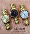 Citizen Gold Watch For Gents 1 Year Colour Warranty. 