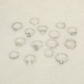 Finger Rings Fine Workmanship Rhinestone Finger Rings Jewelry Gift. 