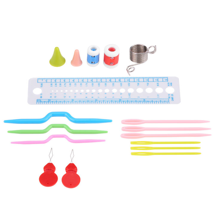 OLYCRAFT 3 Set French Knitter Spool Knitting Doll DIY Knitting Spool...