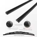 New 6mm Car Wiper Blade Rubber Durable Refill Strips 14/16/17/18/19/20/21/22/24/26/28 Inch Easy To Replace Wiper Accessorie Car Supplies. 