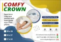 PILLOW COMFY CROWN POLY FIBER PILLOW- 18X27 HOTEL GRADE. 
