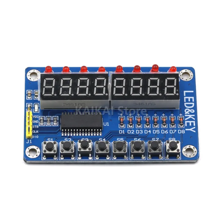 Tm1638%20Led%20Display%208-Bit%20Digital%20Module%20Ayr%207%20Segment%208%20Bits%200.36inch%20Red%20Tm1638%20Key%20Led%20Display%20Board%20Panel%20-%20Image%203