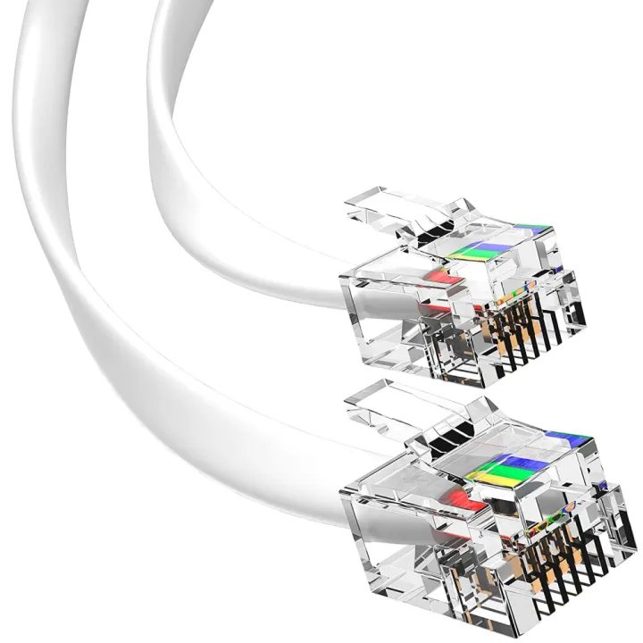 Telephone Cord for RJ11 to RJ11 Cable Phone Cord for Landline