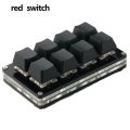 HXSJ Portable Mini 8 Keys Keypad DIY Shortcut Keyboard Function Keyboard Programmable Mechanical Keyboard Sayodevice Gaming Keyboard. 