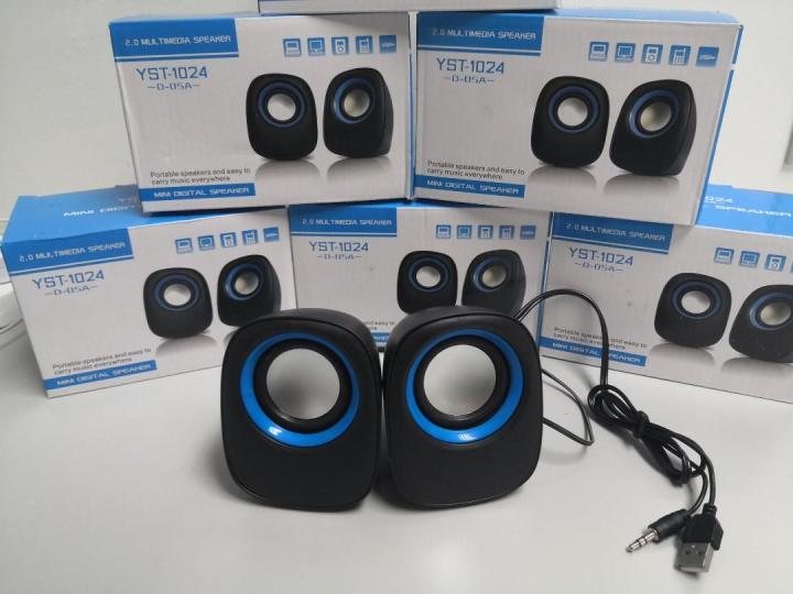 Mini Speaker YST-1024 fo speaker mini for PC and Laptops Multimedia Mini Portable 2.0 Digital Speaker