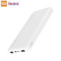 Branded Xiaomi Redmi Power Bank 10000mAh Powerbank QC3.0 Portable Charger 2 USB Port Battery Pack External Mi Power Bank 10000 mAh. 