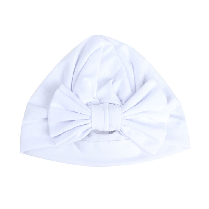 【ComfyCrossing】Kids Boys Girls Turban Photo Prop Costume Bowknot Hat Toddler Photo Shoot Accessory Cap Headdress Cute Newborn Baby Beanie